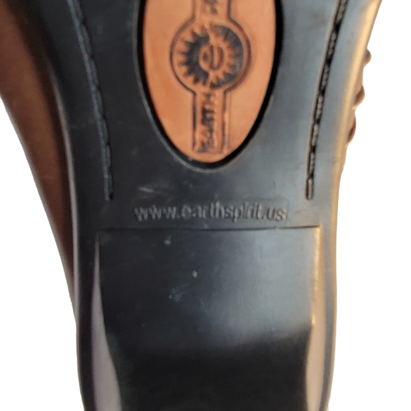 Earth Spirit Claasic Emma Leather Upper Brown Clog Women's Size 8 - Picture 12 of 16